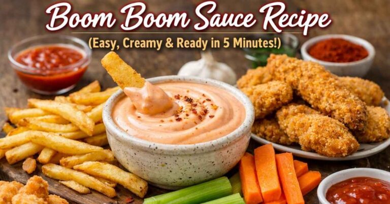 Boom boom sauce recipe