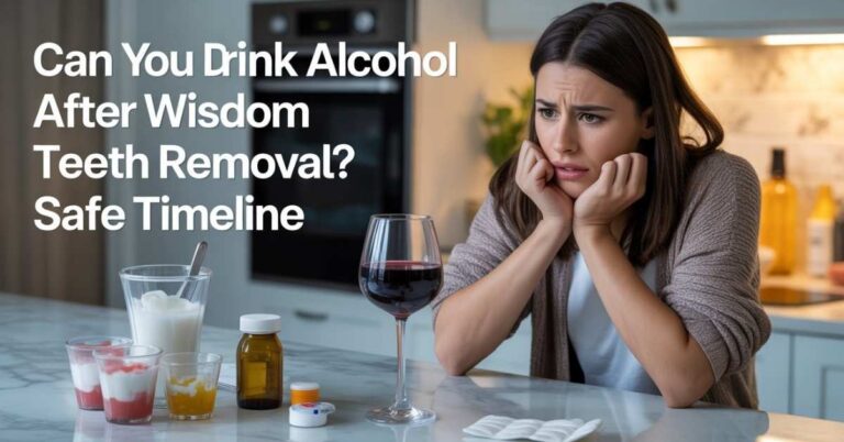 Can You Drink Alcohol After Wisdom Teeth Removal