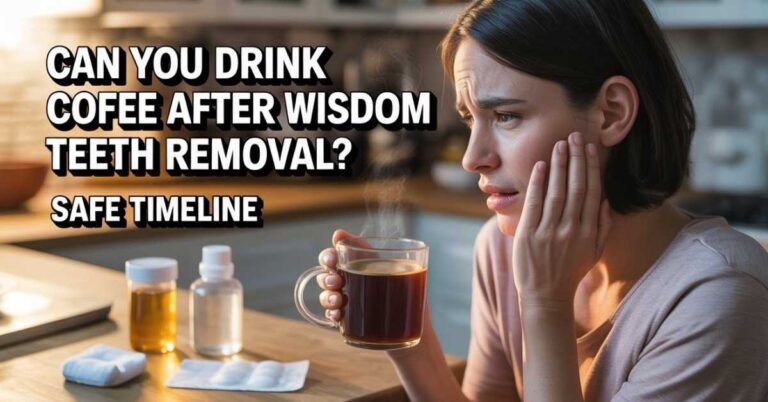 Can You Drink Coffee After Wisdom Teeth Removal