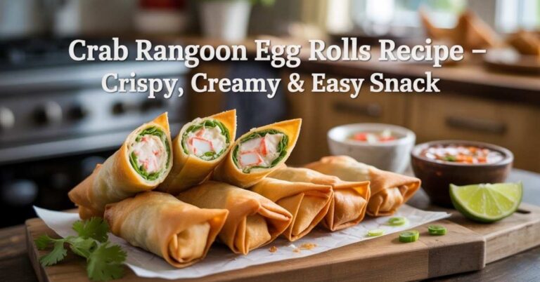 Crab Rangoon Egg Rolls