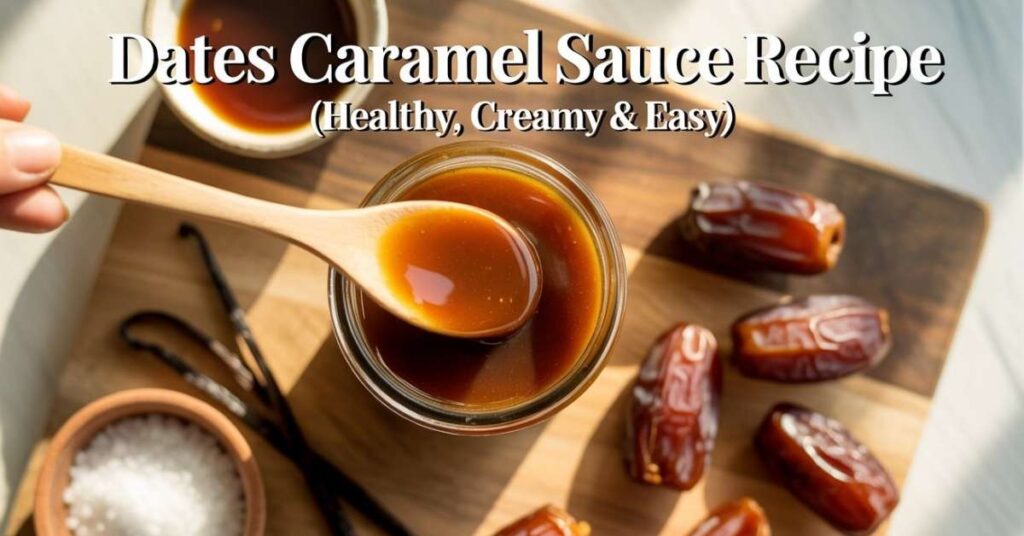 Dates caramel sauce recipe