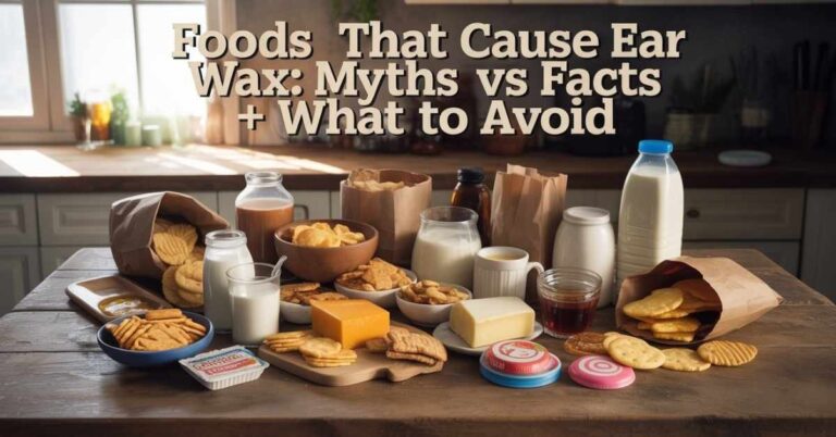 Foods that Cause Ear Wax