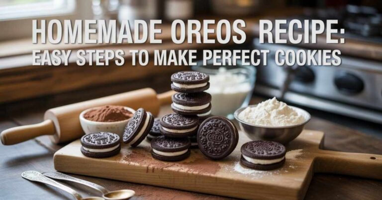Homemade Oreos Recipe