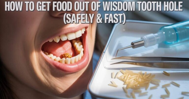 How to Get Food Out of Wisdom Tooth Hole