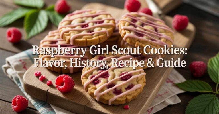 Raspberry Girl Scout Cookies