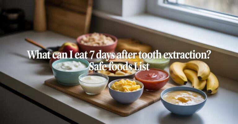 What Can I Eat 7 Days After Tooth Extraction?