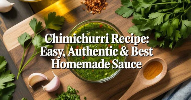 Chimichurri Recipe