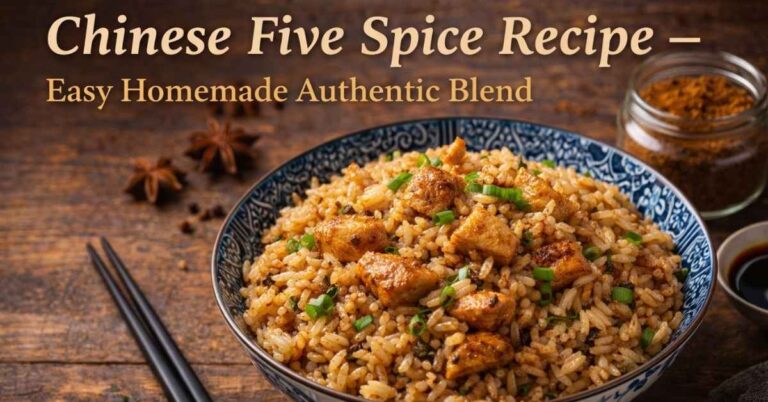 Chinese Five Spice Recipe