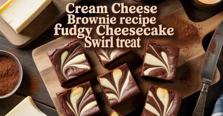 Cream Cheese Brownie Recipe
