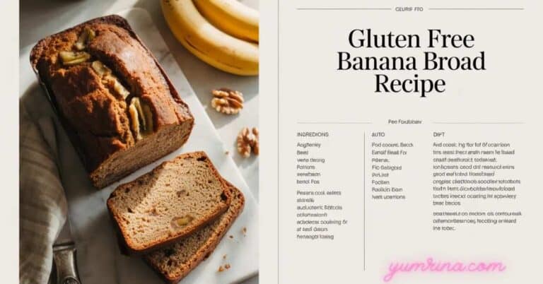 Gluten Free Banana Bread Recipe