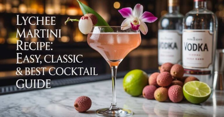 Lychee Martini Recipe