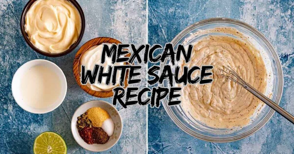 Mexican White Sauce Recipe