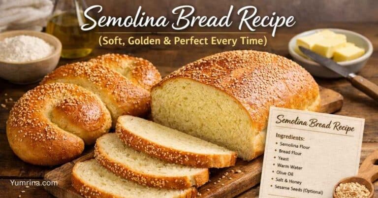 Semolina bread recipe