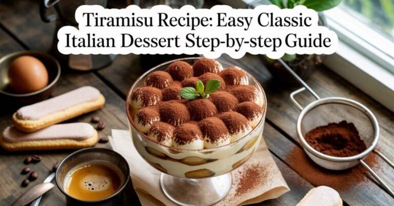 Tiramisu Recipe
